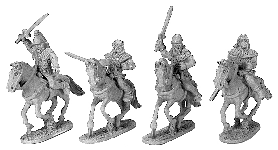 ANC20176 - Gallic Armoured Cavalry with Shields - Click Image to Close